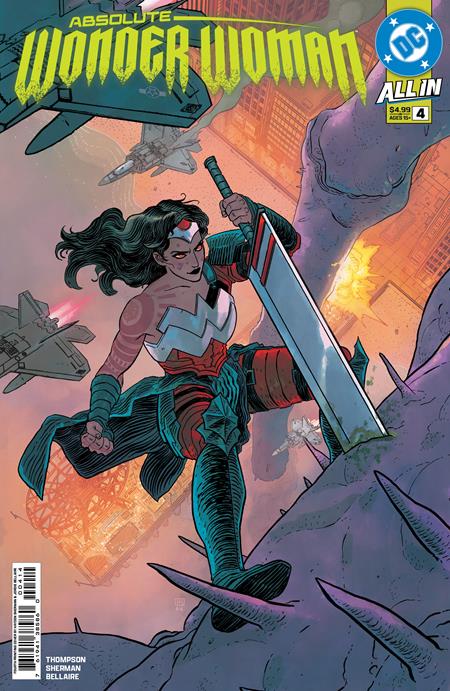 ABSOLUTE WONDER WOMAN #4 Fourth Printing