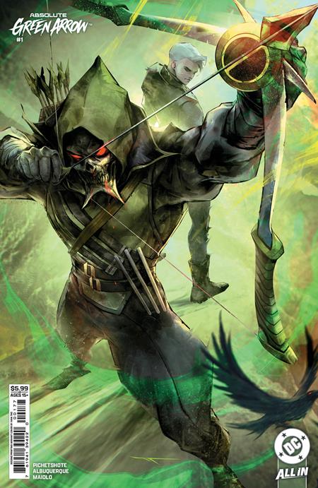 ABSOLUTE GREEN ARROW #1 (OF 6) Second Printing Cvr B Ivan Tao Card Stock Var