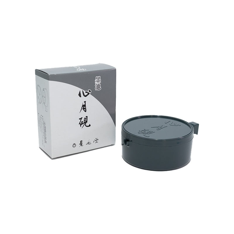 Inkpot. inkstone Grey