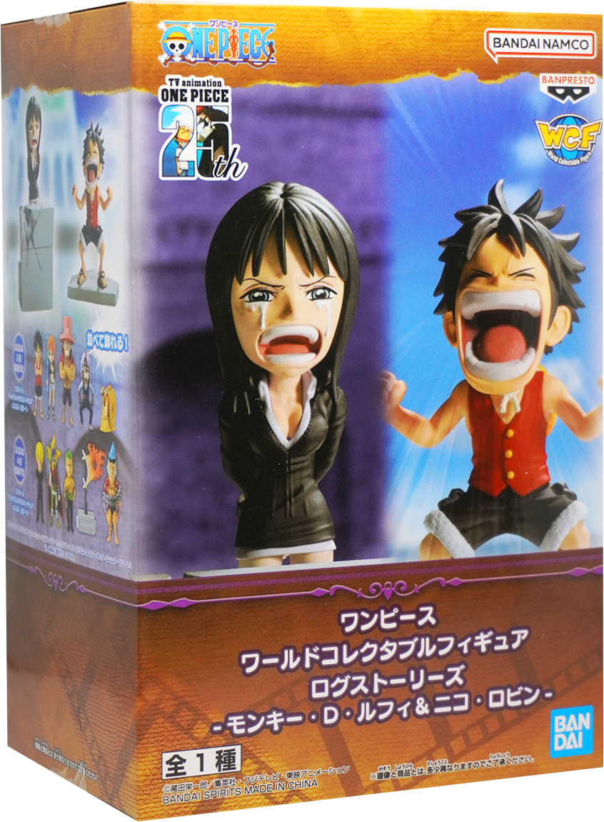 One Piece Log Stories Monkey D. Luffy & Nico Robin Figure