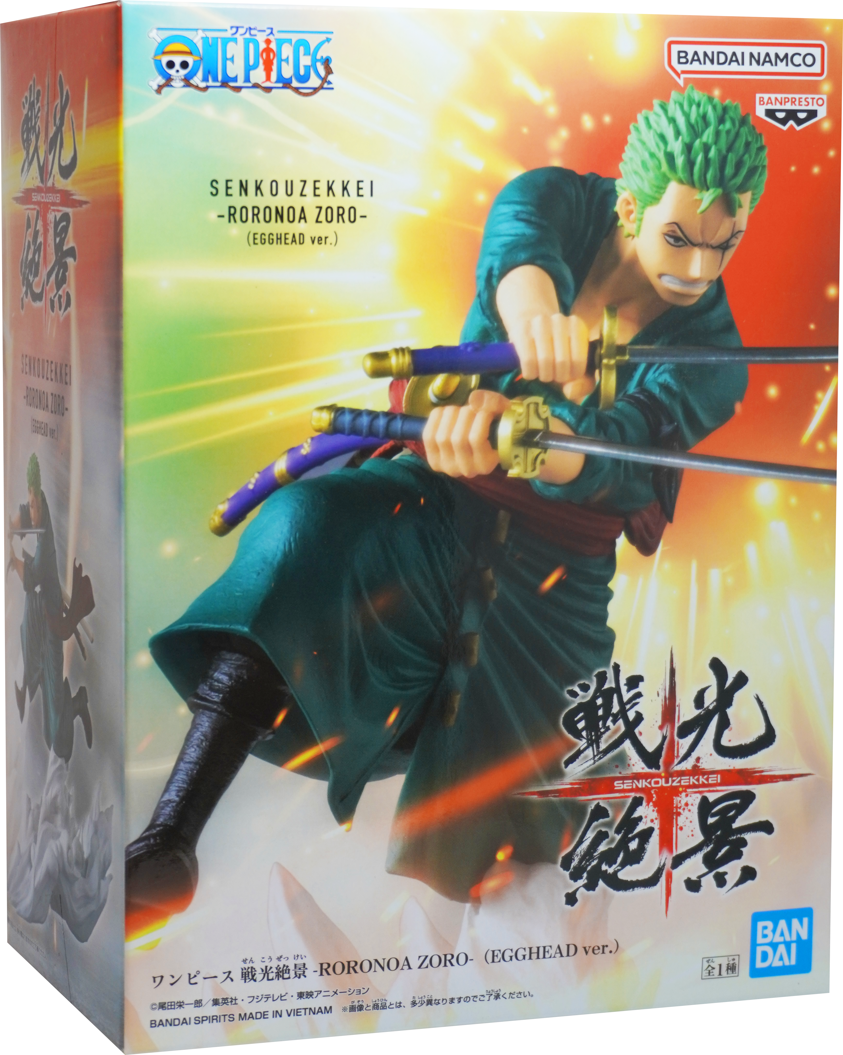 Banpresto - One Piece - Roronoa Zoro (Egghead ver.), Senkozekkei Figure