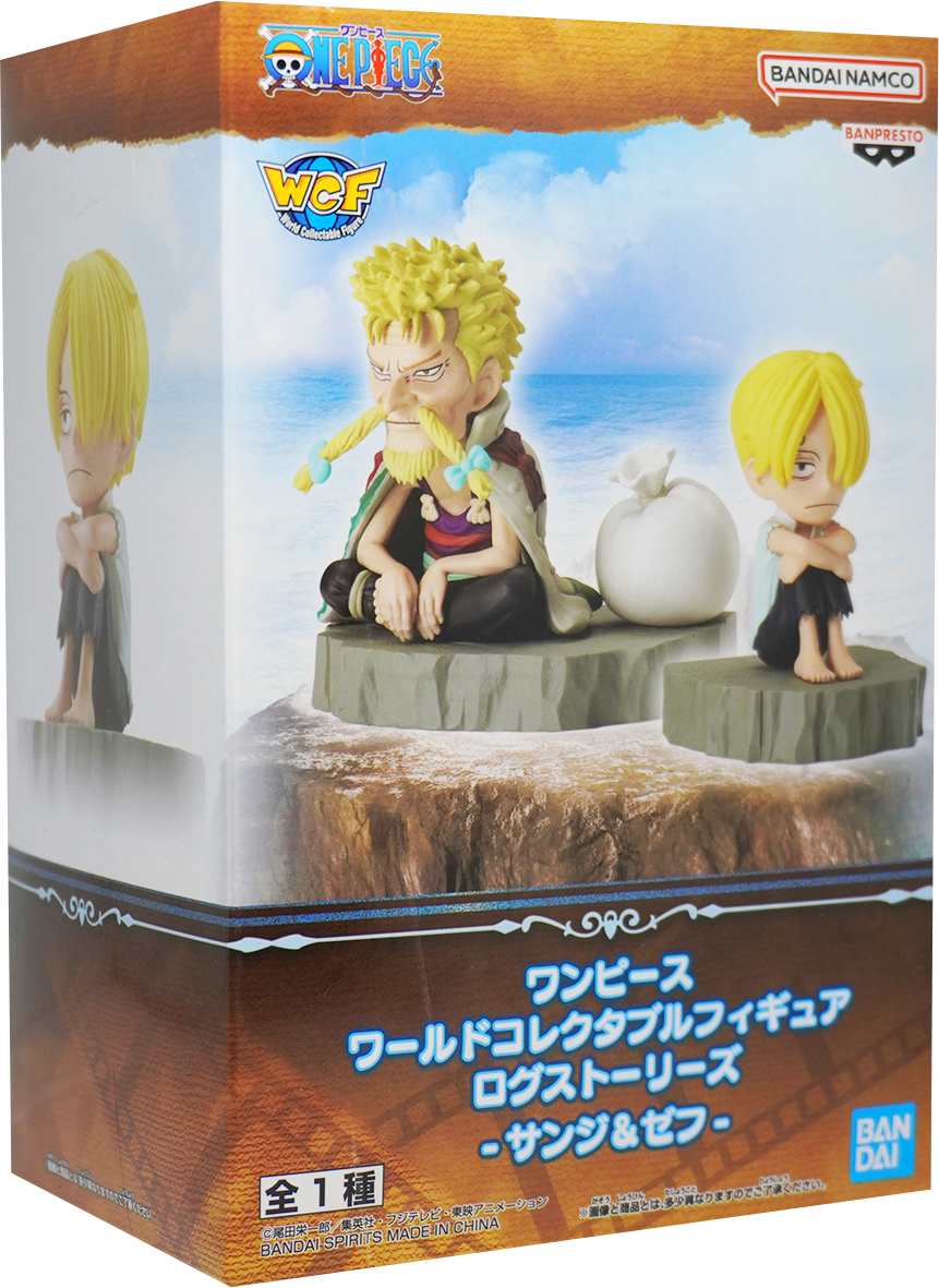 One Piece Log Stories Sanji & Zeff Figure