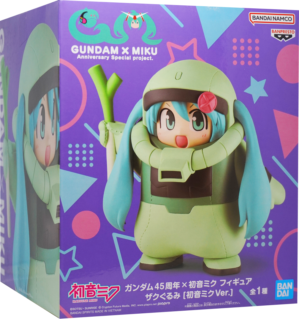 HATSUNE MIKU x GUNDAM 45th Anniv. Figure