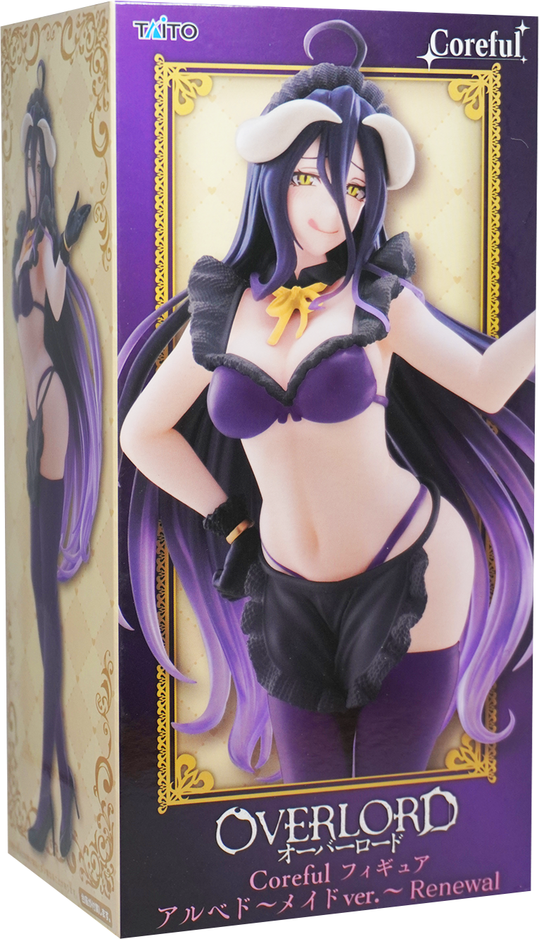 TAITO Overlord Coreful Figure Albedo Maid Version