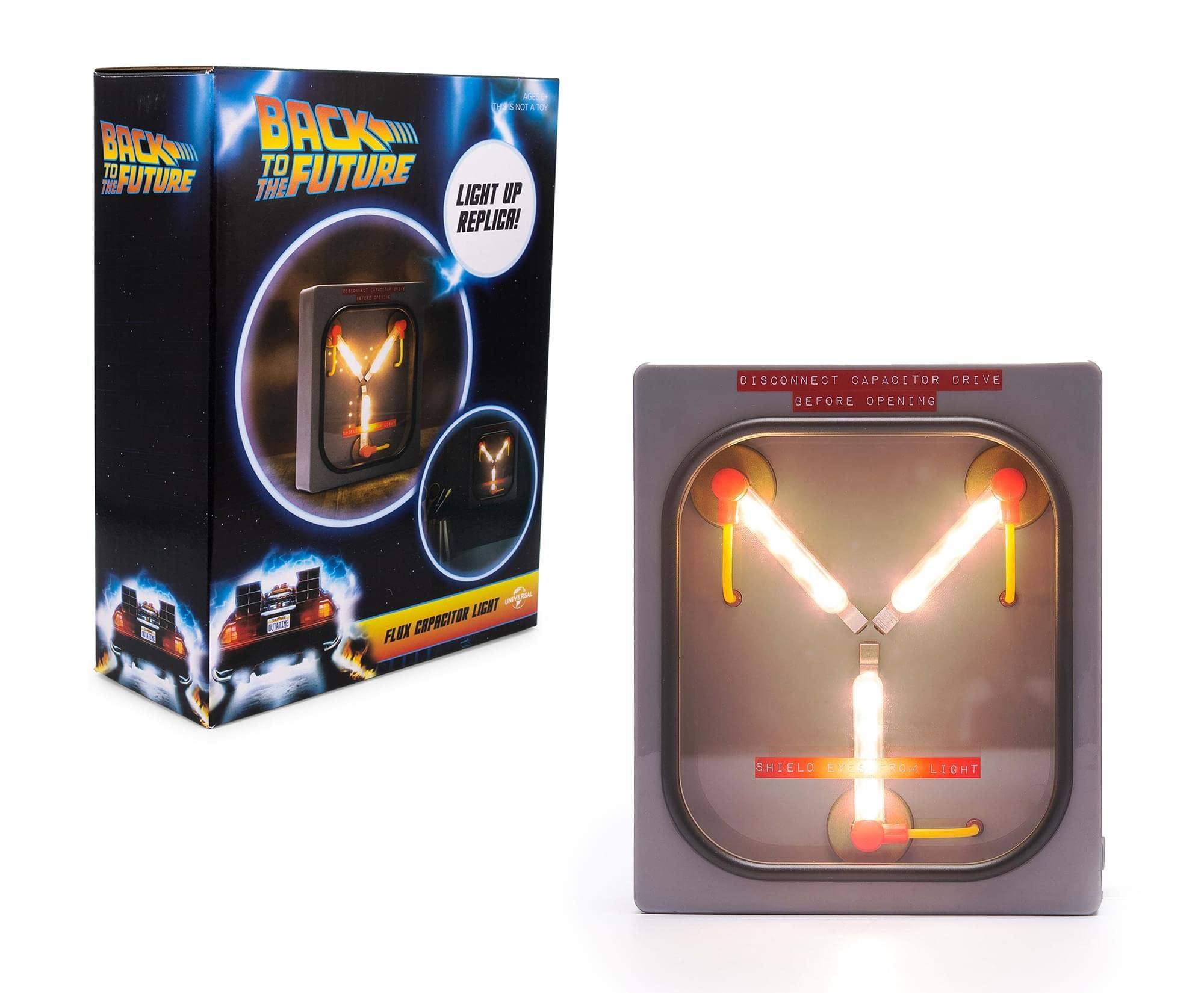 BACK TO THE FUTURE LIGHT UP FLUX CAPACIT