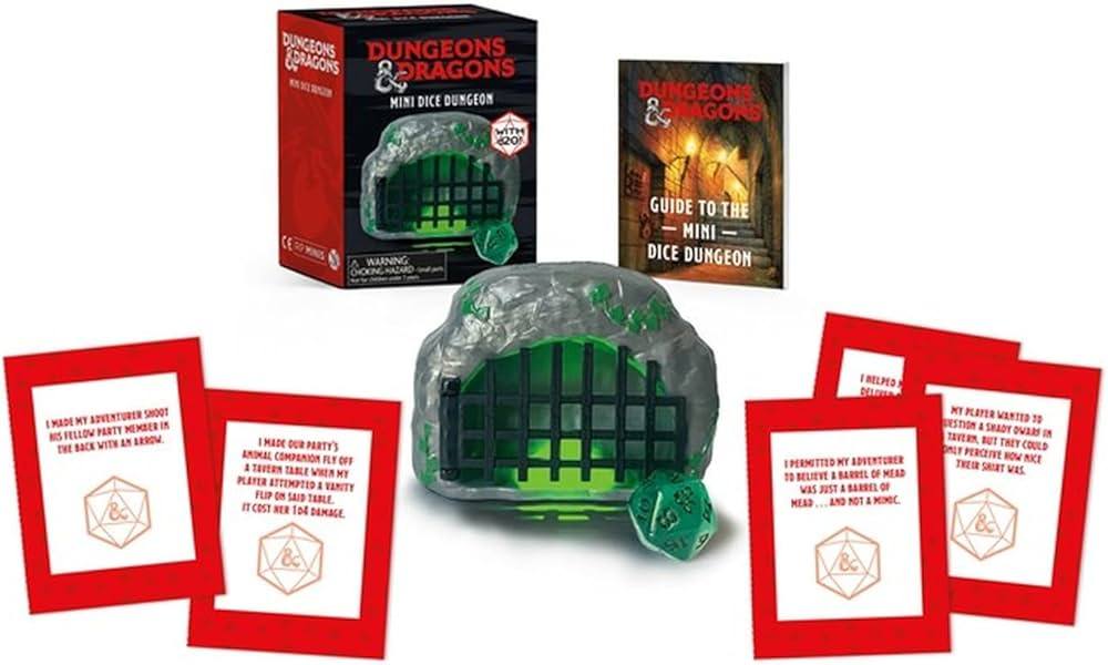 DUNGEONS & DRAGONS MINI DICE DUNGEON