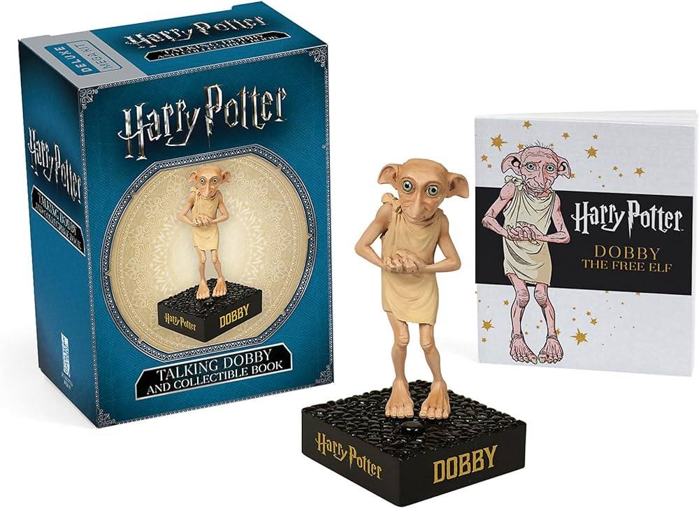 HARRY POTTER TALKING DOBBY & COLL BK