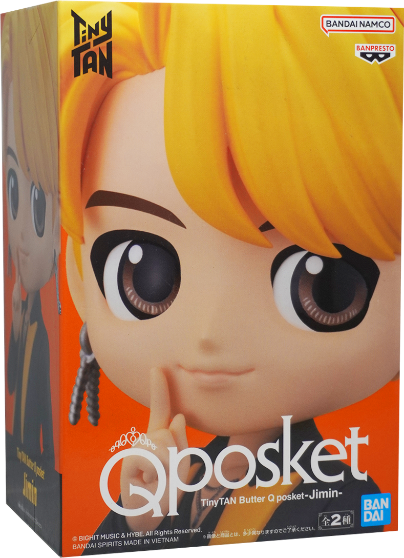 BANPRESTO - BTS - JIMIN - Butter - Ver A TinyTAN QPosket Figure