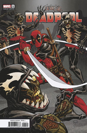 VENOM WAR: DEADPOOL #1 DAVE JOHNSON VARIANT [VW]