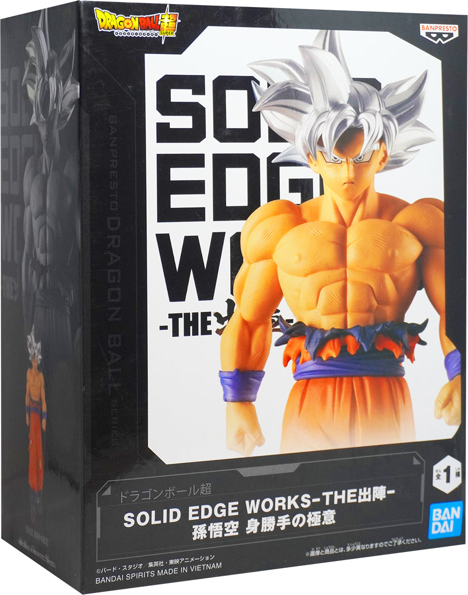 SOLID EDGE WORKS THE Deploy Son Goku Ultra Instict Figure
