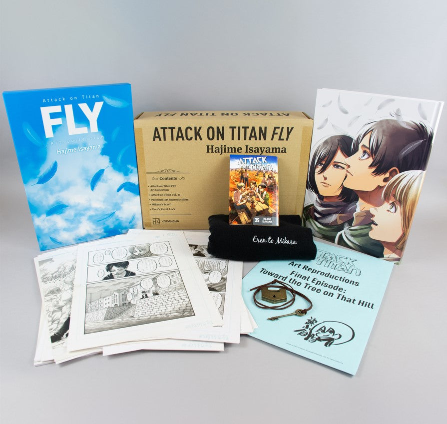 Attack on Titan 35: FLY Collector's Box Set