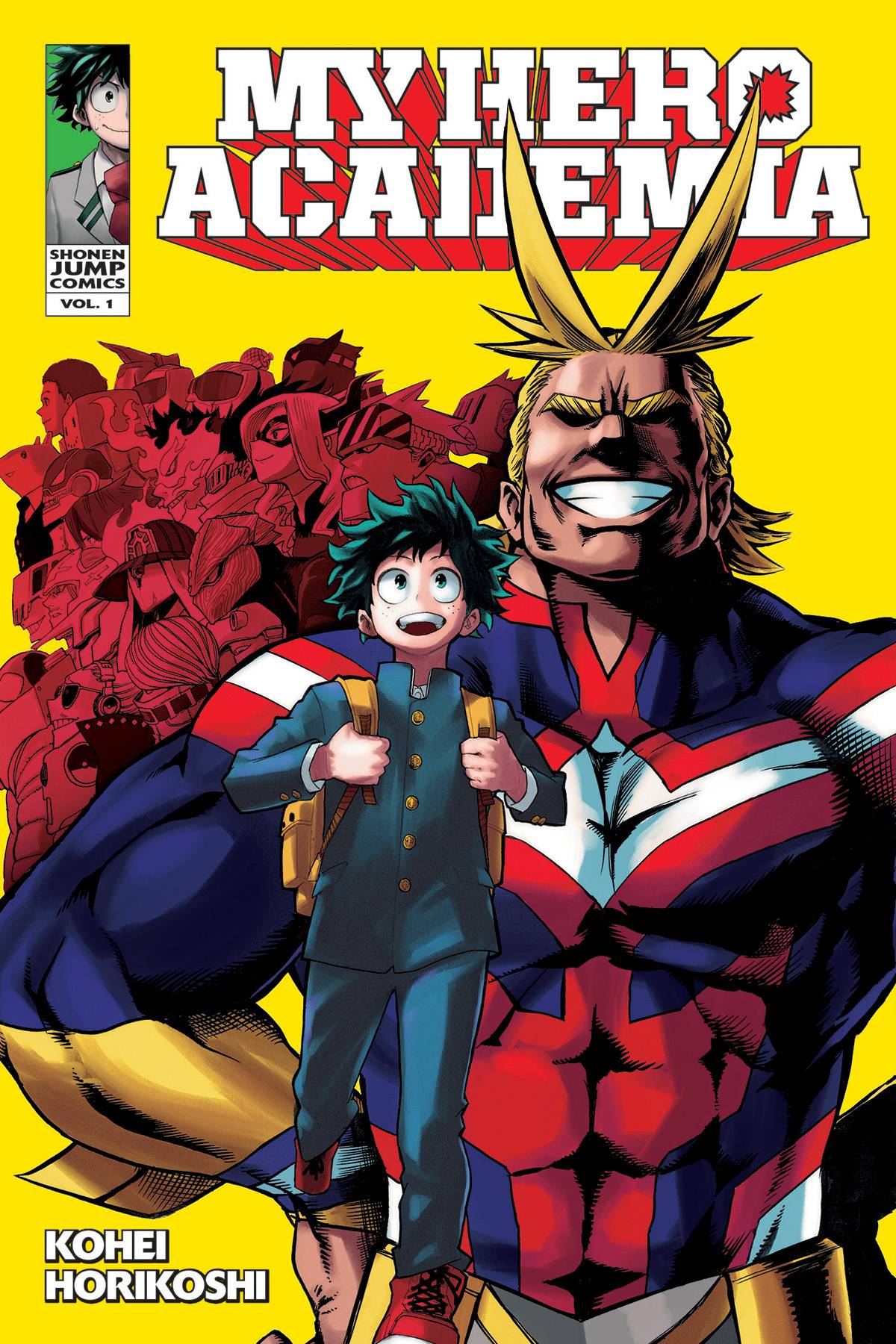 MY HERO ACADEMIA, VOL. 01