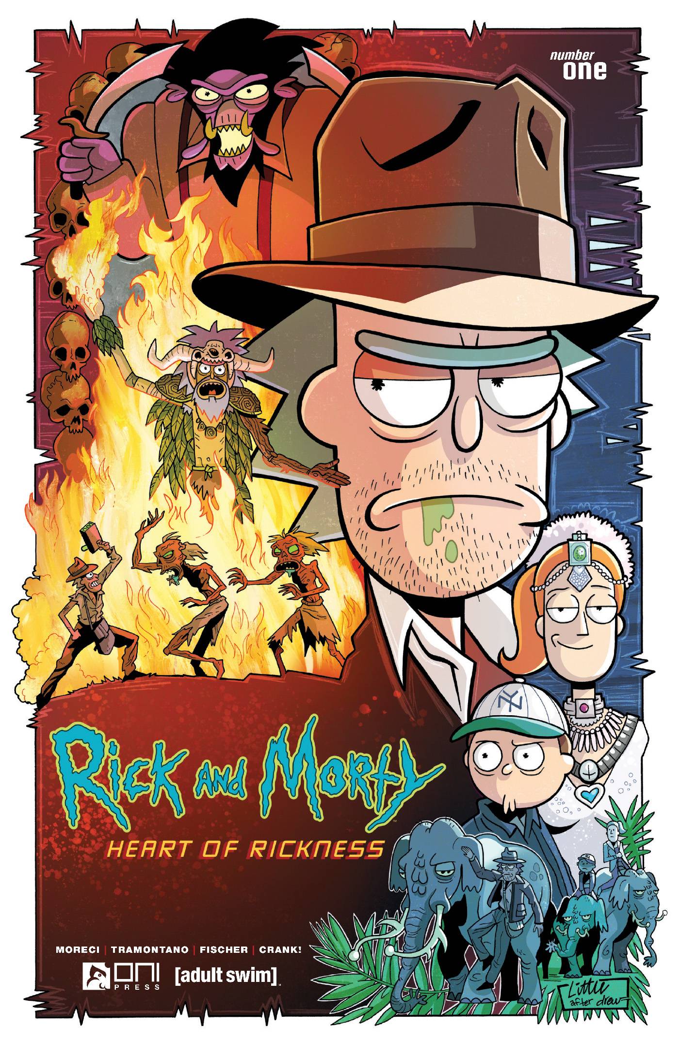 RICK AND MORTY HEART OF RICKNESS #1 (OF 4) CVR A LITTLE (MR)